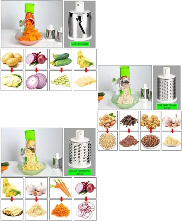 Hachoir Manuel de cuisine - Légumes, salade, fruits, aliments frais – Image 12