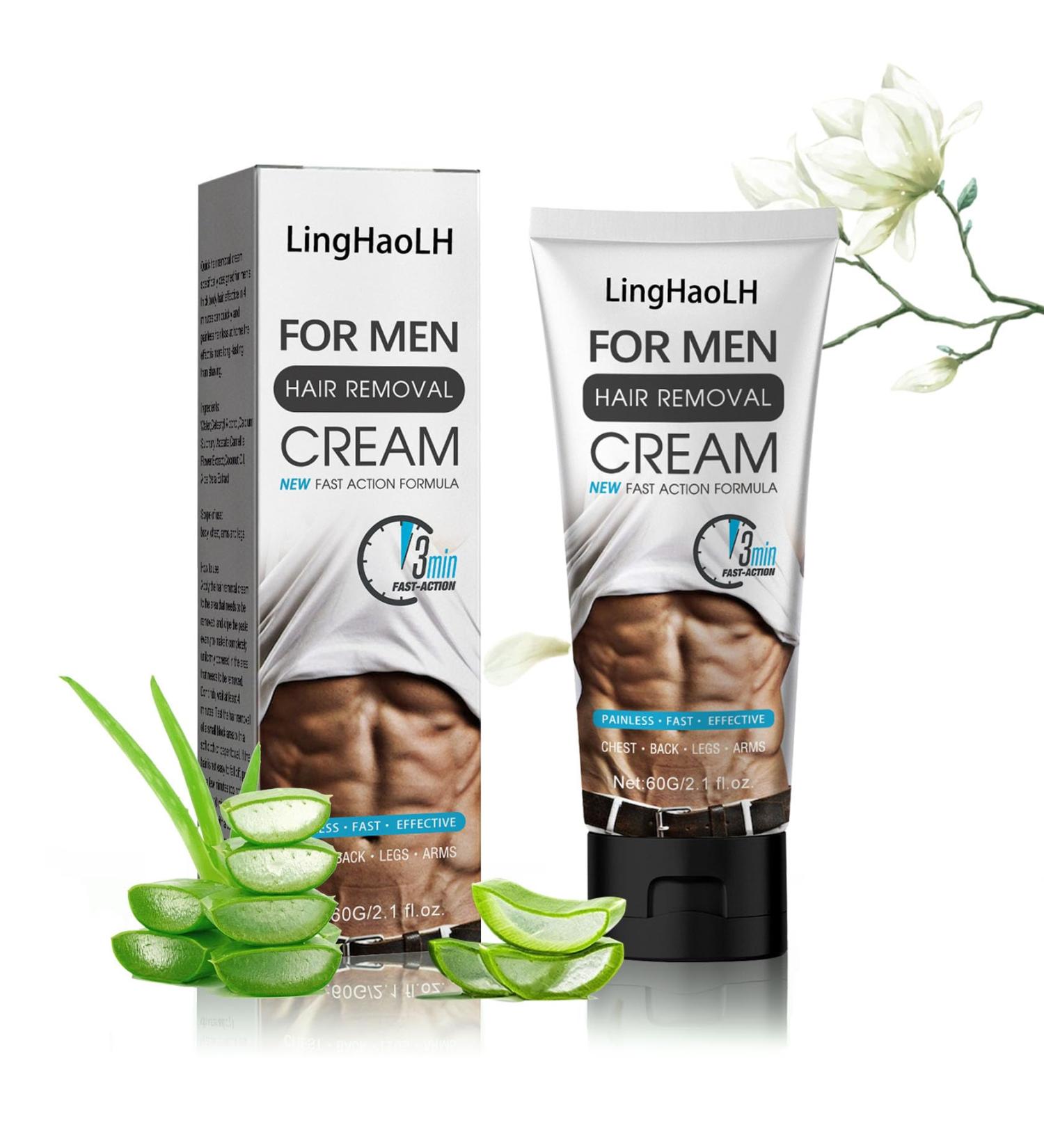 Crème épilatoire intime pour homme & femme (mixte)