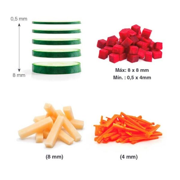 Mandoline Découpe verticale - 4 formes de coupe multifonctions – Image 2